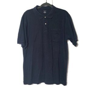Covington Men’s Navy Blue Polo Shirt L 2 Button